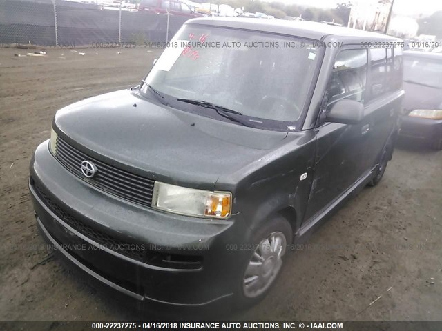 JTLKT324254021874 - 2005 TOYOTA SCION XB ნაცრისფერი ფოტო 2