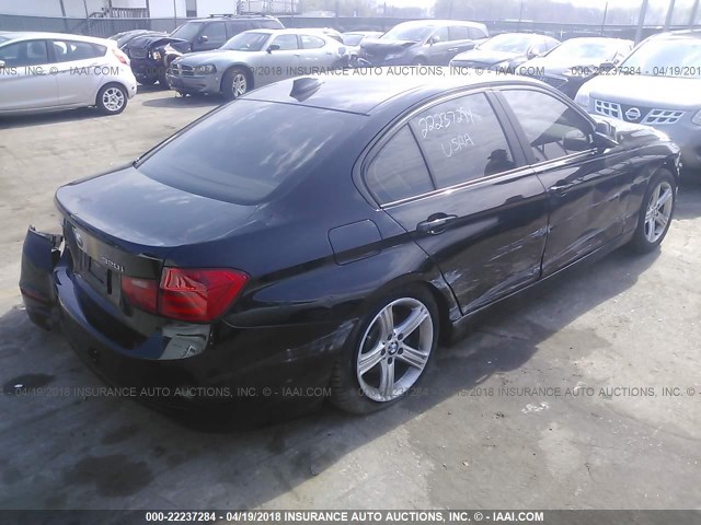 WBA3C3C57DF979979 - 2013 BMW 320 I/XDRIVE Schwarz Foto 4