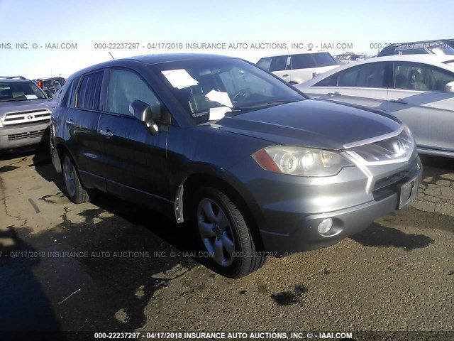 5J8TB18268A003706 - 2008 ACURA RDX GRAY photo 1