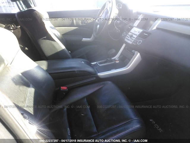 5J8TB18268A003706 - 2008 ACURA RDX GRAY photo 5