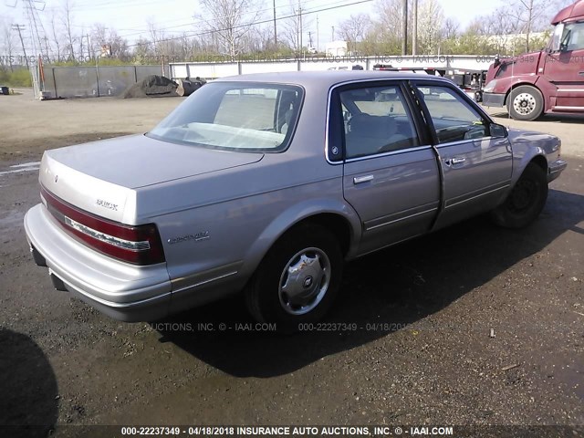 1G4AG55MXT6476651 - 1996 BUICK CENTURY SPECIAL/CUSTOM/LIMITED GRAY photo 4