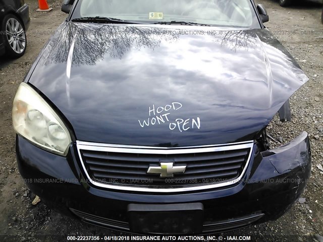 1G1ZS58F17F252492 - 2007 CHEVROLET MALIBU LS 深蓝色 照片 10