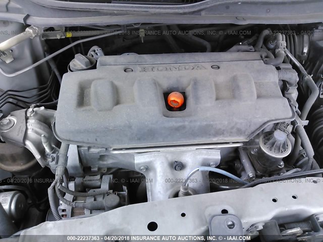 2HGFG3B14CH545861 - 2012 HONDA CIVIC EXL 银色 照片 10