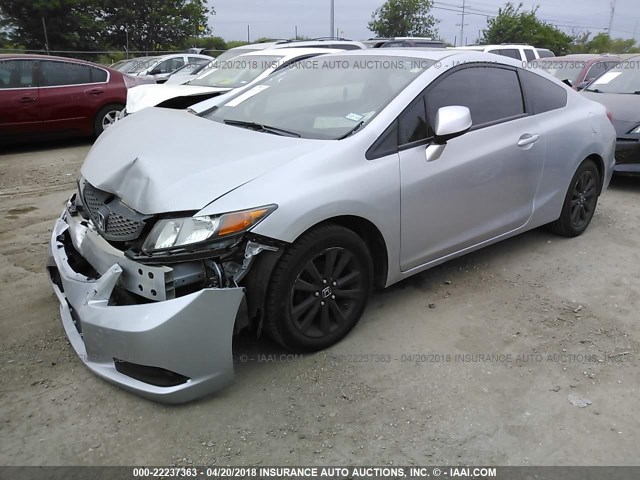 2HGFG3B14CH545861 - 2012 HONDA CIVIC EXL 银色 照片 2