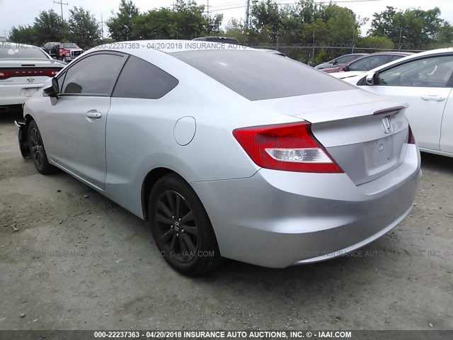 2HGFG3B14CH545861 - 2012 HONDA CIVIC EXL 银色 照片 3