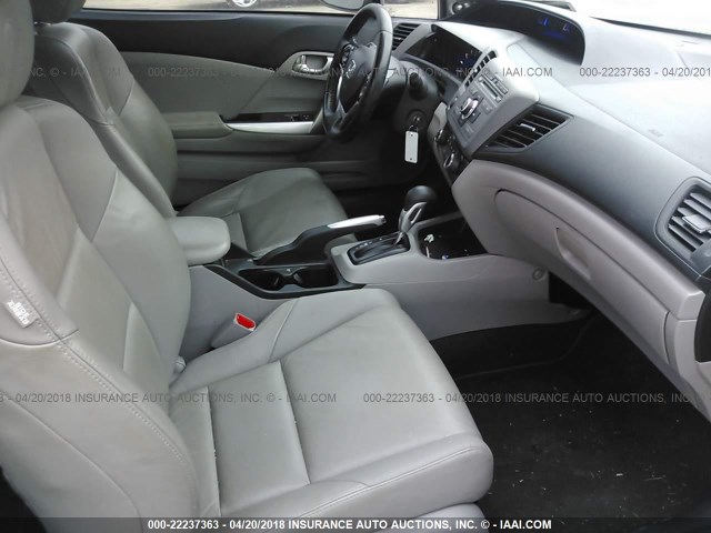 2HGFG3B14CH545861 - 2012 HONDA CIVIC EXL 银色 照片 5