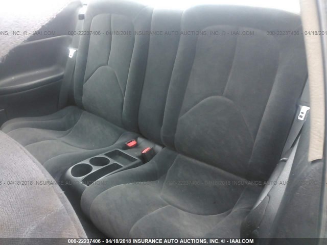 1G8ZY14791Z294907 - 2001 SATURN SC2 BLACK photo 8