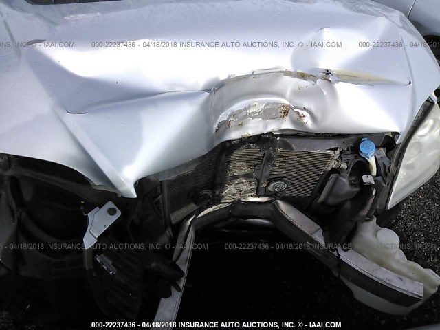 4JGBB75E56A063013 - 2006 MERCEDES-BENZ ML 500 SILVER photo 6