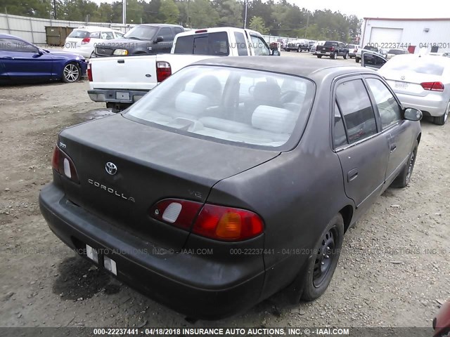 1NXBR12E72Z627458 - 2002 TOYOTA COROLLA CE/LE/S BLACK photo 4