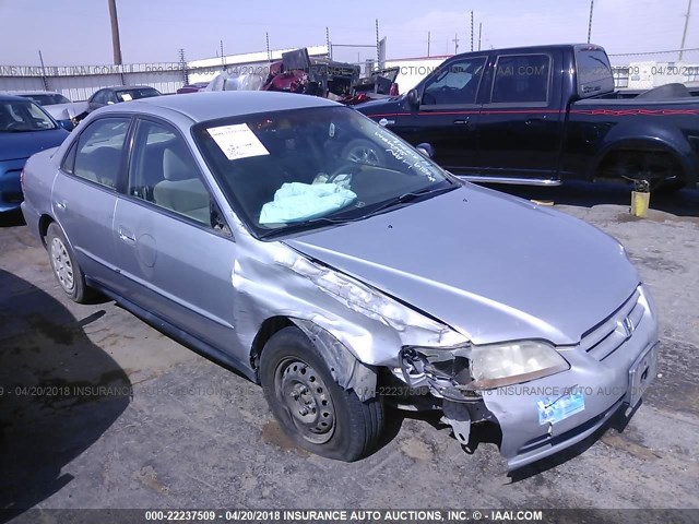 1HGCF866X2A065197 - 2002 HONDA ACCORD VALUE SILVER photo 1