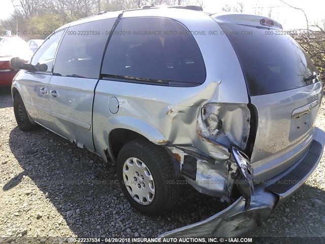 2C8GP44R04R620240 - 2004 CHRYSLER TOWN & COUNTRY LX BLUE photo 3