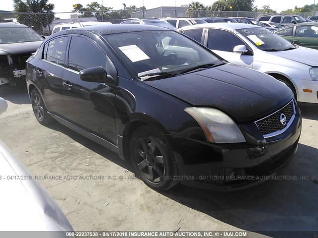 3N1AB6AP2AL708626 - 2010 NISSAN SENTRA 2.0/2.0S/SR/2.0SL BLACK photo 1