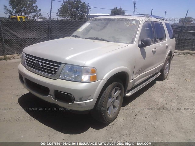 1FMDU75E95ZA01987 - 2005 FORD EXPLORER LIMITED TAN photo 2