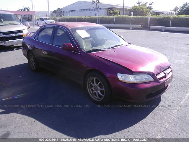 JHMCG5676YC009062 - 2000 HONDA ACCORD SE 红色 照片 1
