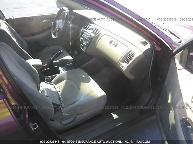 JHMCG5676YC009062 - 2000 HONDA ACCORD SE 红色 照片 5
