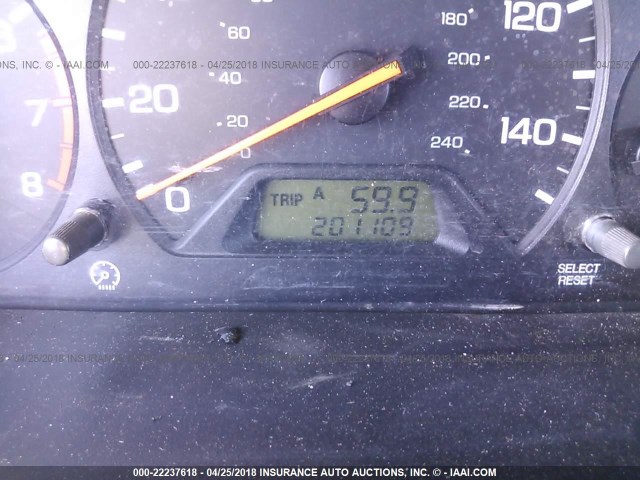 JHMCG5676YC009062 - 2000 HONDA ACCORD SE 红色 照片 7