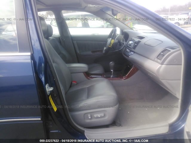 4T1BF30K56U115412 - 2006 TOYOTA CAMRY LE/XLE/SE Көк фото 5