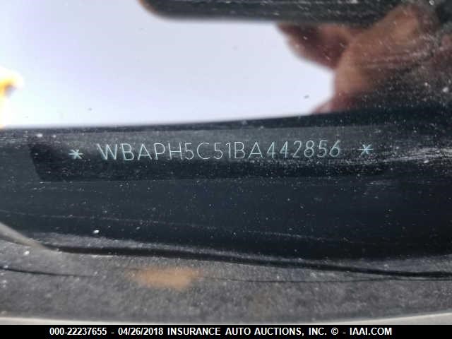 WBAPH5C51BA442856 - 2011 BMW 328 I SULEV BLUE photo 9