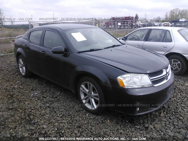 1B3BD1FG3BN506498 - 2011 DODGE AVENGER MAINSTREET BLACK photo 1