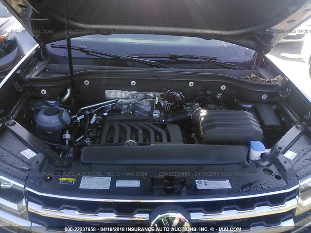 1V2ER2CA5JC521919 - 2018 VOLKSWAGEN ATLAS SEL Boz foto 10