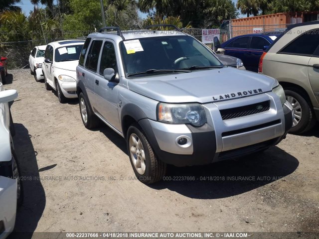 SALNY222X5A480910 - 2005 LAND ROVER FREELANDER SE SILVER photo 1