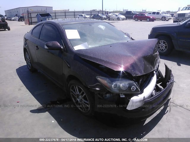 JTKDE3B77A0319646 - 2010 TOYOTA SCION TC 紫色 照片 1