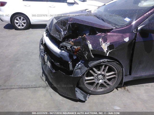 JTKDE3B77A0319646 - 2010 TOYOTA SCION TC 紫色 照片 6