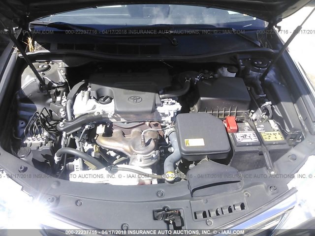 4T1BF1FK5DU641208 - 2013 TOYOTA CAMRY L/SE/LE/XLE GRAY photo 10
