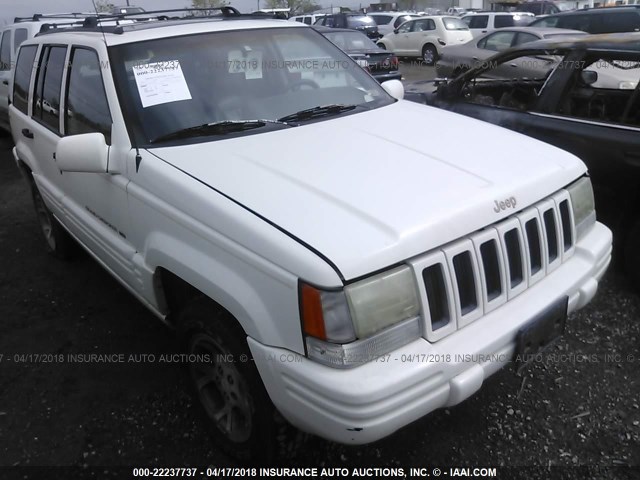 1J4GZ78Y4VC607123 - 1997 JEEP GRAND CHEROKEE LIMITED/ORVIS WHITE photo 1