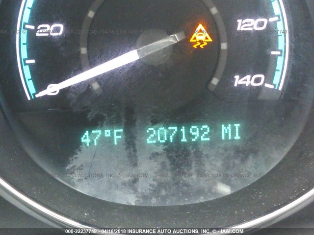 1G1ZH57B184251398 - 2008 CHEVROLET MALIBU 1LT BLACK photo 7