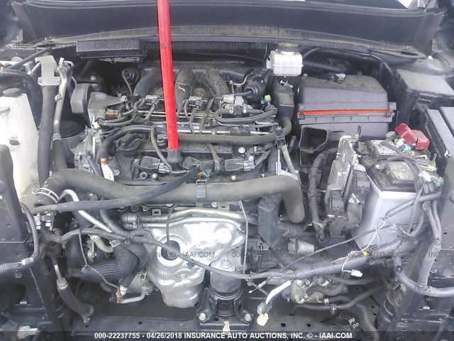 5N1AR2MN0DC612713 - 2013 NISSAN PATHFINDER S/SV/SL/PLATINUM 灰色 照片 10