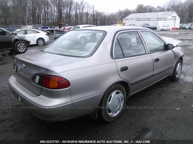2T1BR12E7WC052219 - 1998 TOYOTA COROLLA VE/CE/LE 香槟色 照片 4