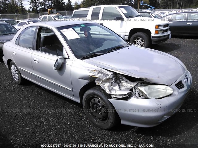 KMHJF35F2YU916602 - 2000 HYUNDAI ELANTRA GLS SILVER photo 1