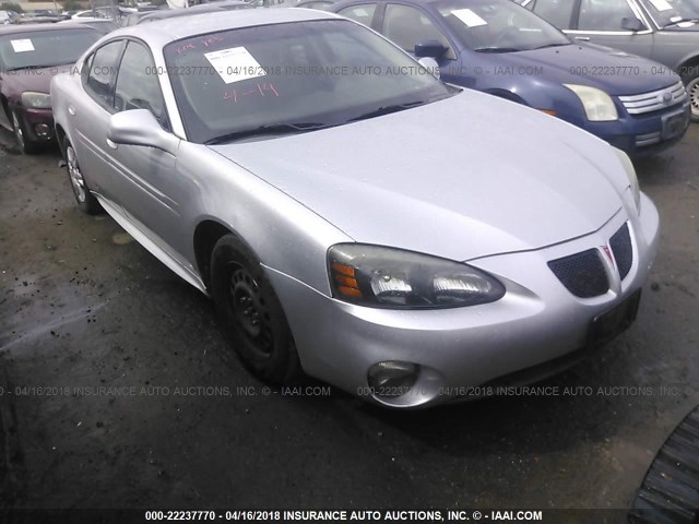 2G2WP522X51307385 - 2005 PONTIAC GRAND PRIX SILVER photo 1