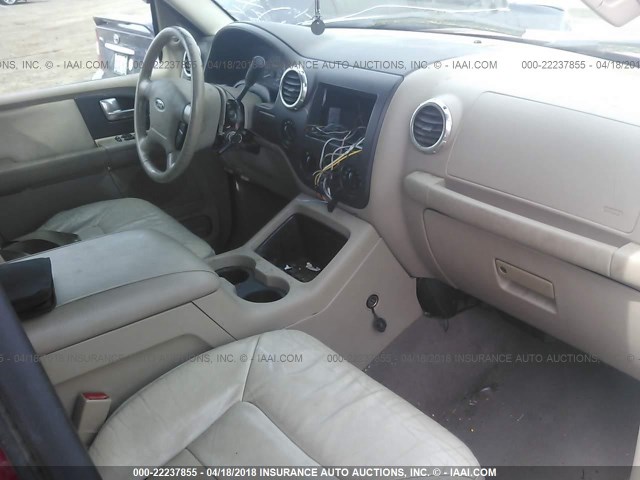 1FMPU16L03LA15803 - 2003 FORD EXPEDITION XLT 红色 照片 5