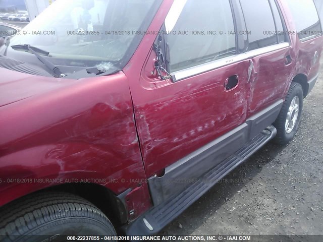 1FMPU16L03LA15803 - 2003 FORD EXPEDITION XLT 红色 照片 6