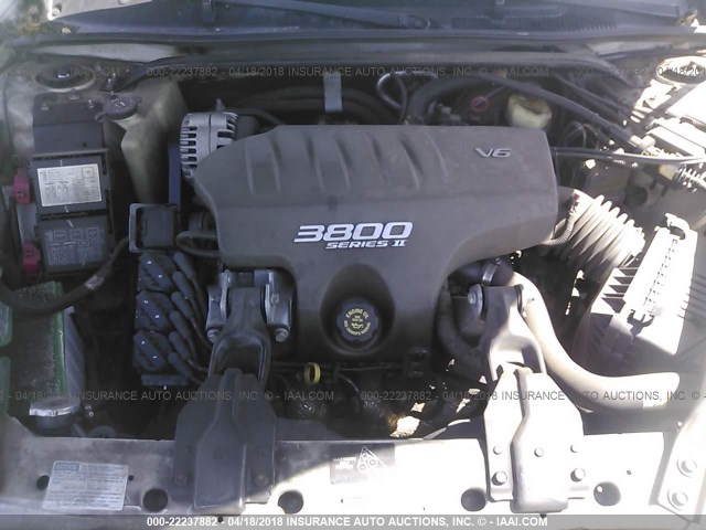 2G1WX12K1Y9302451 - 2000 CHEVROLET MONTE CARLO SS თეთრი ფოტო 10