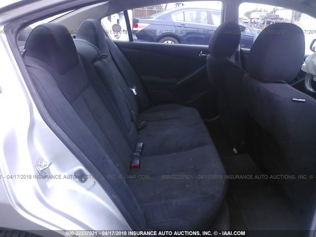 1N4AL2AP1CN519879 - 2012 NISSAN ALTIMA S SILVER photo 8