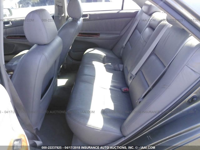 4T1BF32K53U559656 - 2003 TOYOTA CAMRY LE/XLE/SE GRAY photo 8