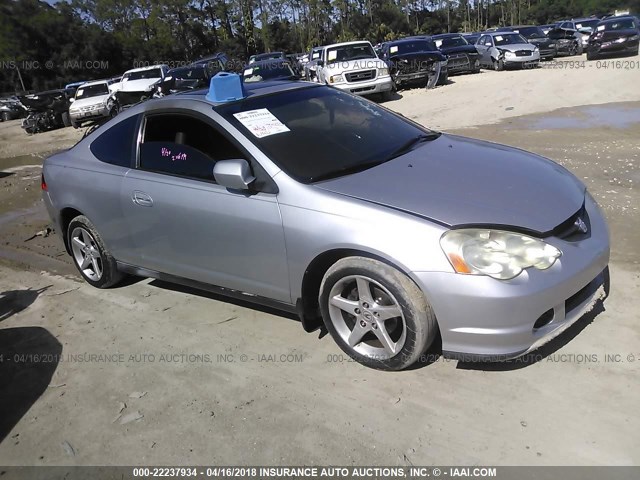 JH4DC54854S011638 - 2004 ACURA RSX SILVER photo 1