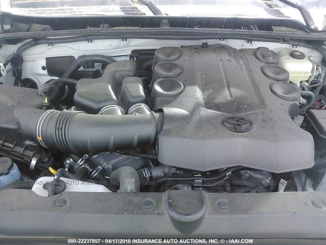 JTEBU5JR2J5483420 - 2018 TOYOTA 4RUNNER SR5 PREM/LTDL/TRAIL/TRD 白色 照片 10