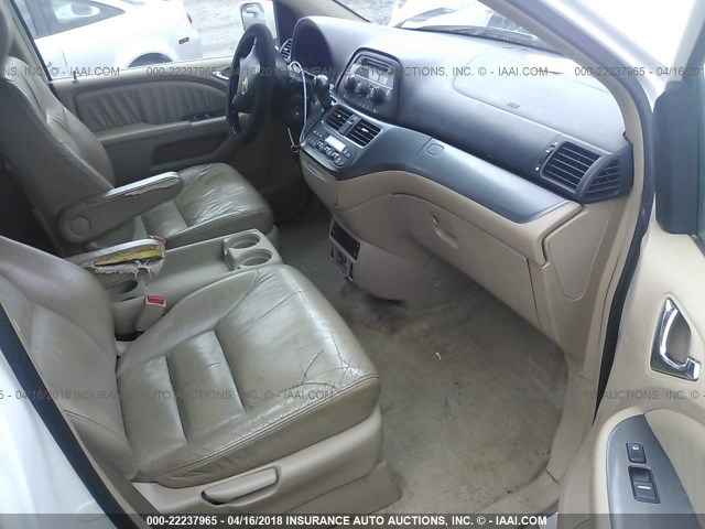 5FNRL38776B411603 - 2006 HONDA ODYSSEY EXL თეთრი ფოტო 5