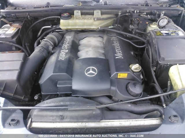 4JGAB72E2XA071071 - 1999 MERCEDES-BENZ ML 430 蓝色 照片 10