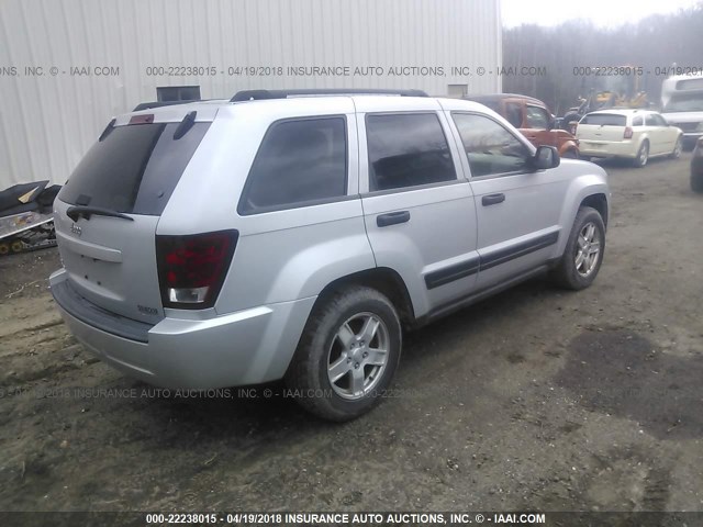 1J4GR48K16C142926 - 2006 JEEP GRAND CHEROKEE LAREDO/COLUMBIA/FREEDOM 银色 照片 4