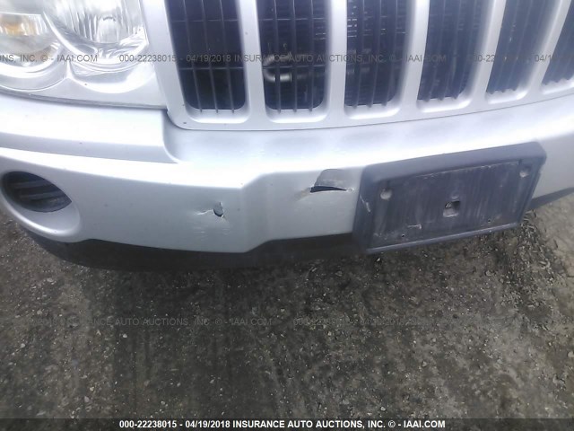 1J4GR48K16C142926 - 2006 JEEP GRAND CHEROKEE LAREDO/COLUMBIA/FREEDOM 银色 照片 6