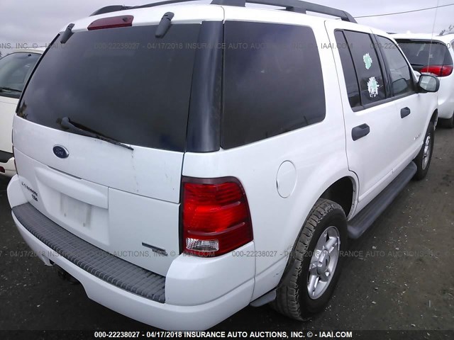 1FMZU73E95UB85978 - 2005 FORD EXPLORER XLT/XLT SPORT/NBX 白色 照片 4