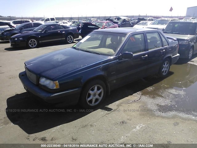 YV1LS554XV2391390 - 1997 VOLVO 850 BLUE photo 2