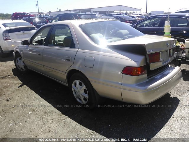 JT2BG22K710542043 - 2001 TOYOTA CAMRY CE/LE/XLE 金色 照片 3