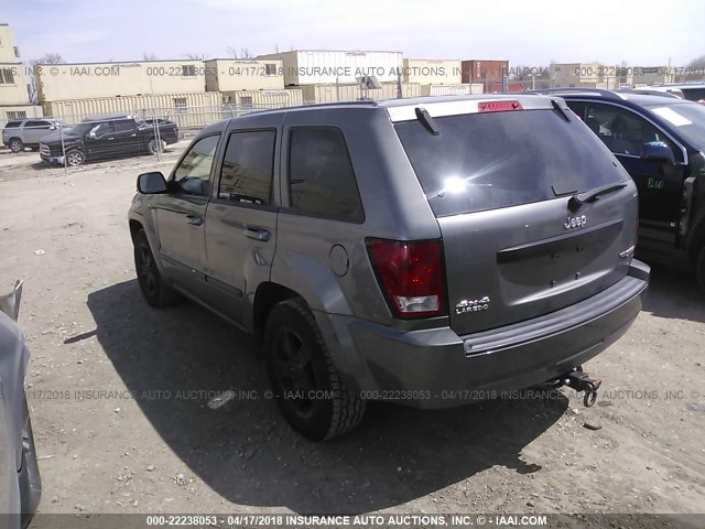 1J8GR48K47C601821 - 2007 JEEP GRAND CHEROKEE LAREDO/COLUMBIA/FREEDOM 灰色 照片 3