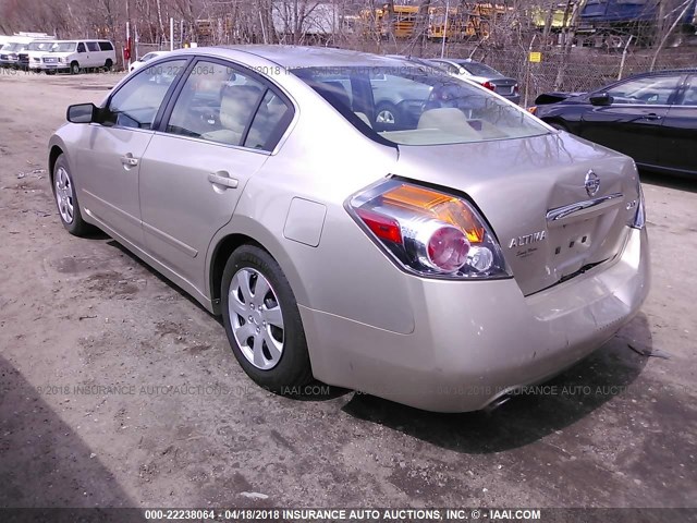 1N4AL21E99N490090 - 2009 NISSAN ALTIMA 2.5/2.5S GOLD photo 3